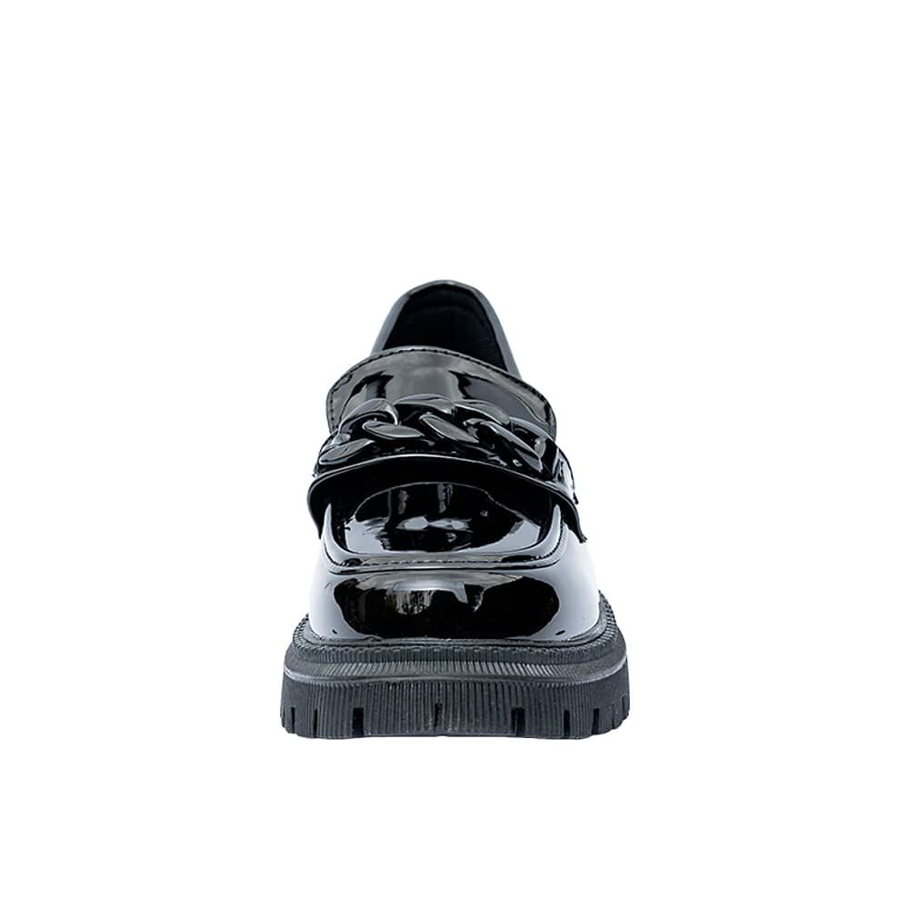 Mocasin Ituri Negro Charol Alquimia image number 2.0