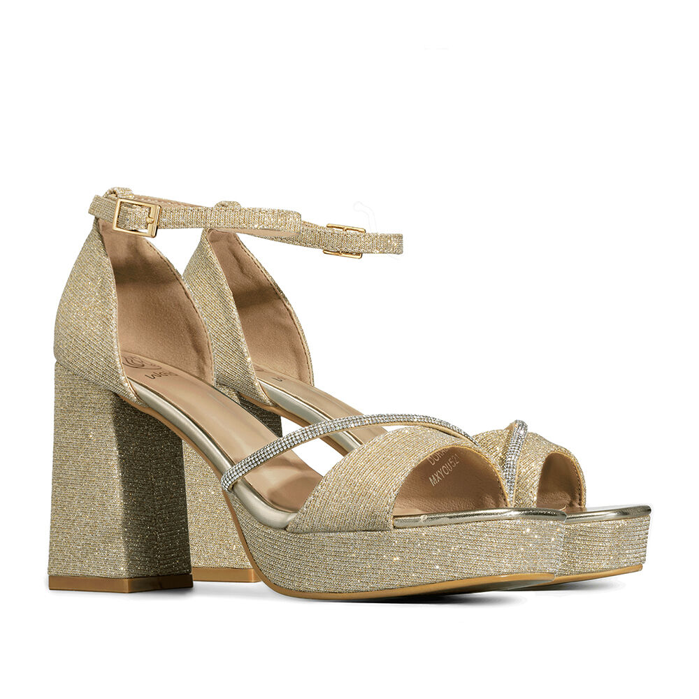 Sandalia Taco Alto Moda Mujer Weide You521 image number 4.0