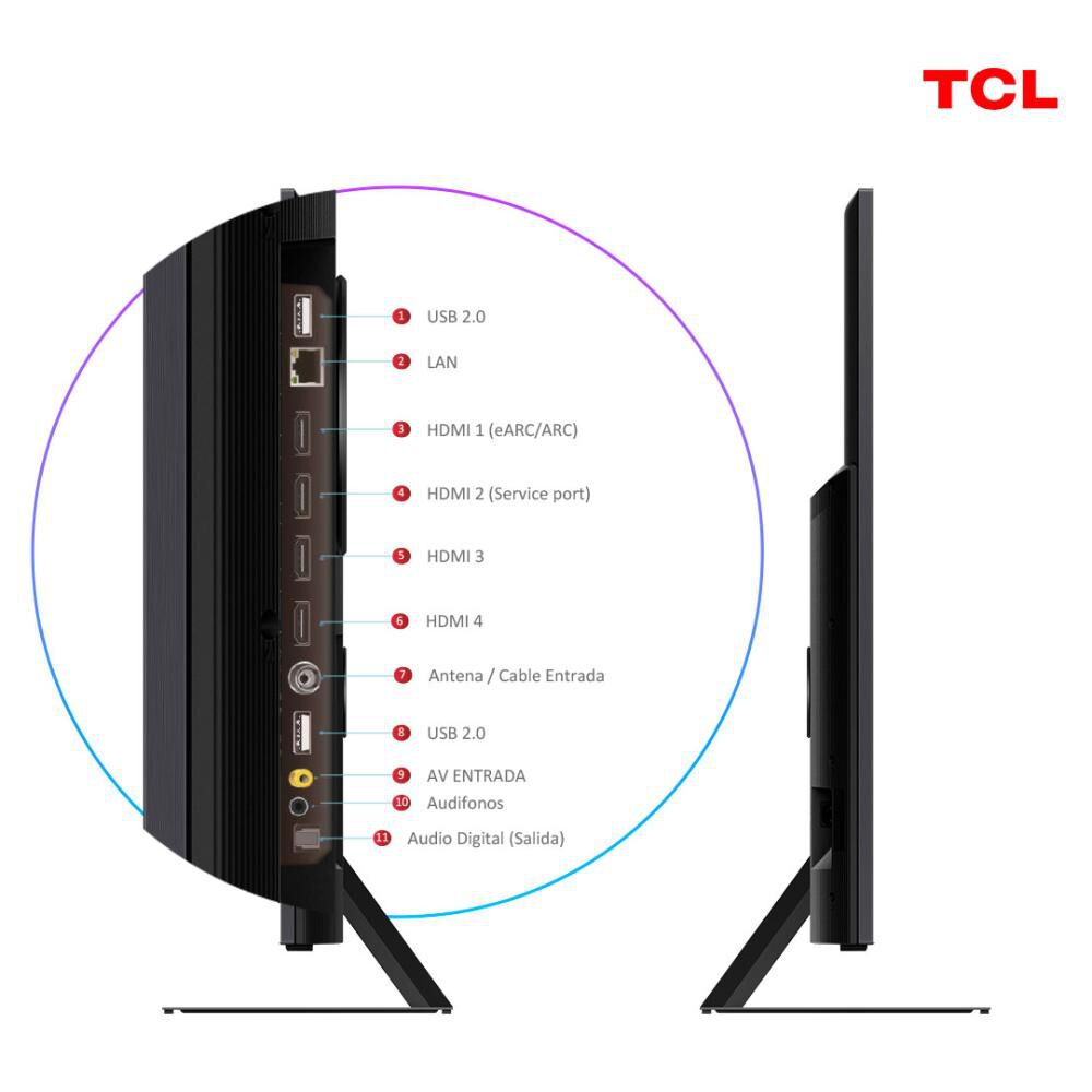 Miniled 55" TCL 55C845 / Ultra HD 4K / Smart TV image number 3.0