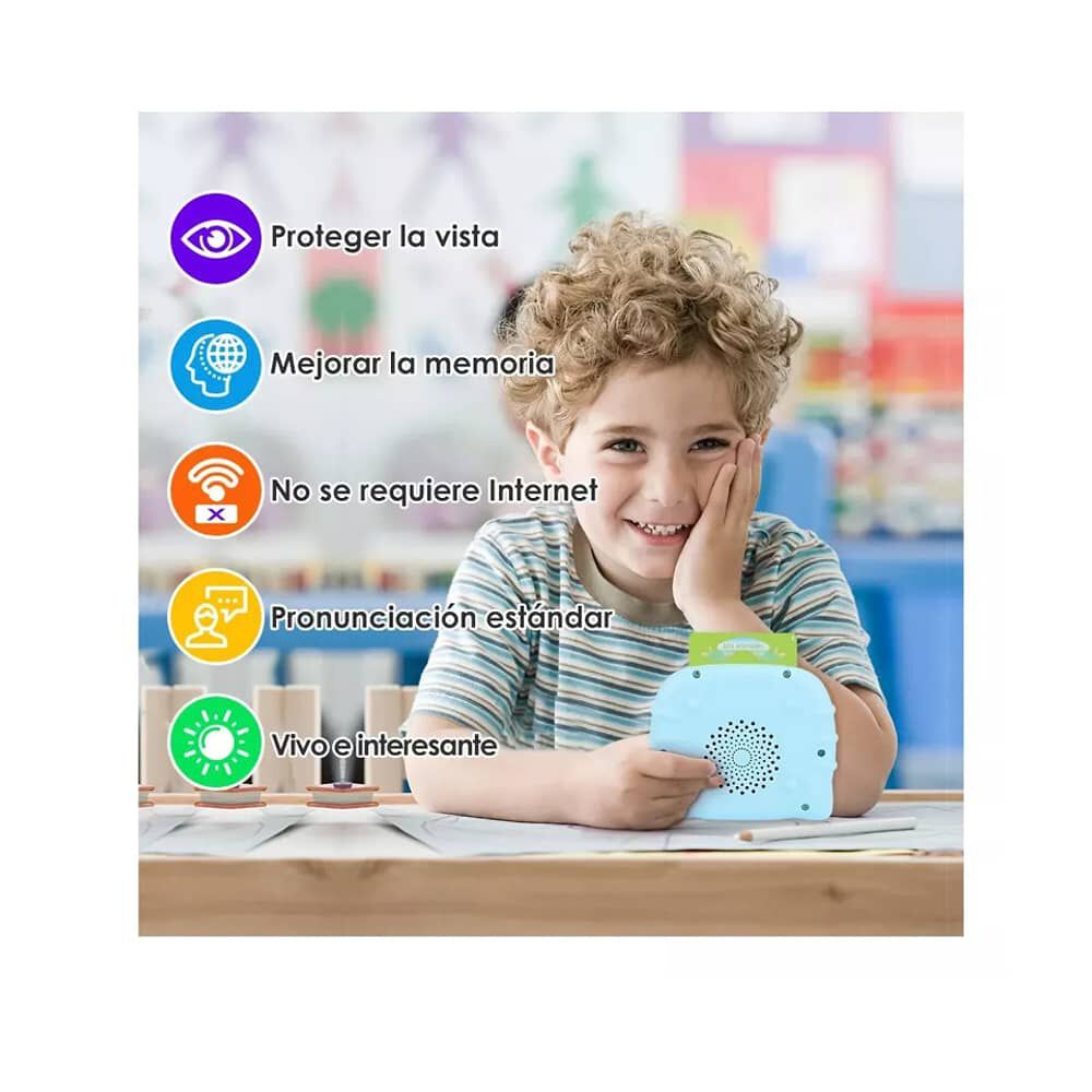Juguetes Aprendizaje Espa&ntilde;ol Tarjetas Ni&ntilde;os 224 Palabras image number 2.0