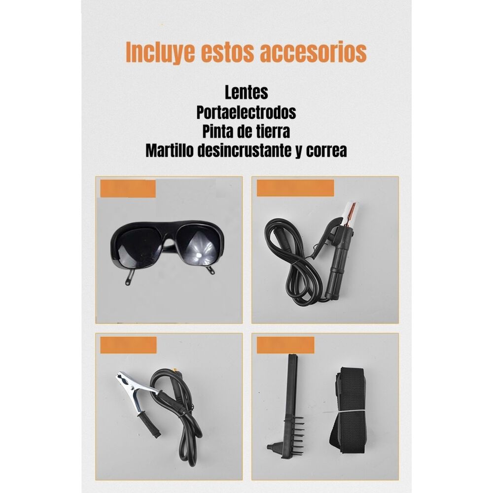 Soldadora Inverter 120a 220v Con Accesorios H01 image number 1.0