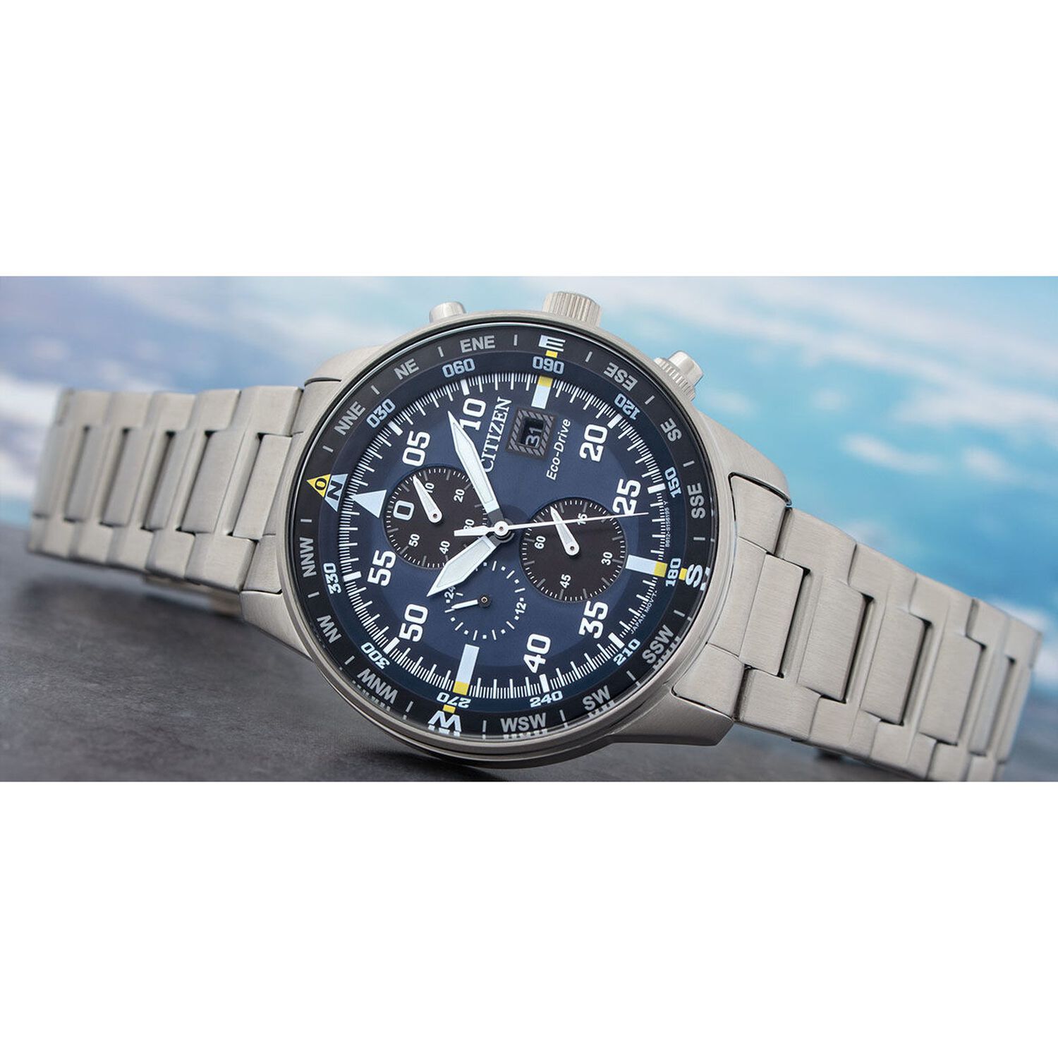 Reloj Citizen Hombre Ca0690-88l Aviator Eco-drive image number 3.0