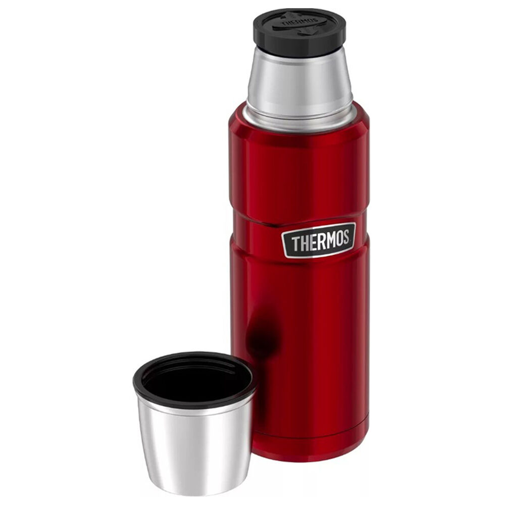 Termo L&iacute;quidos King Acero Inox Rojo 470ml Thermos image number 3.0