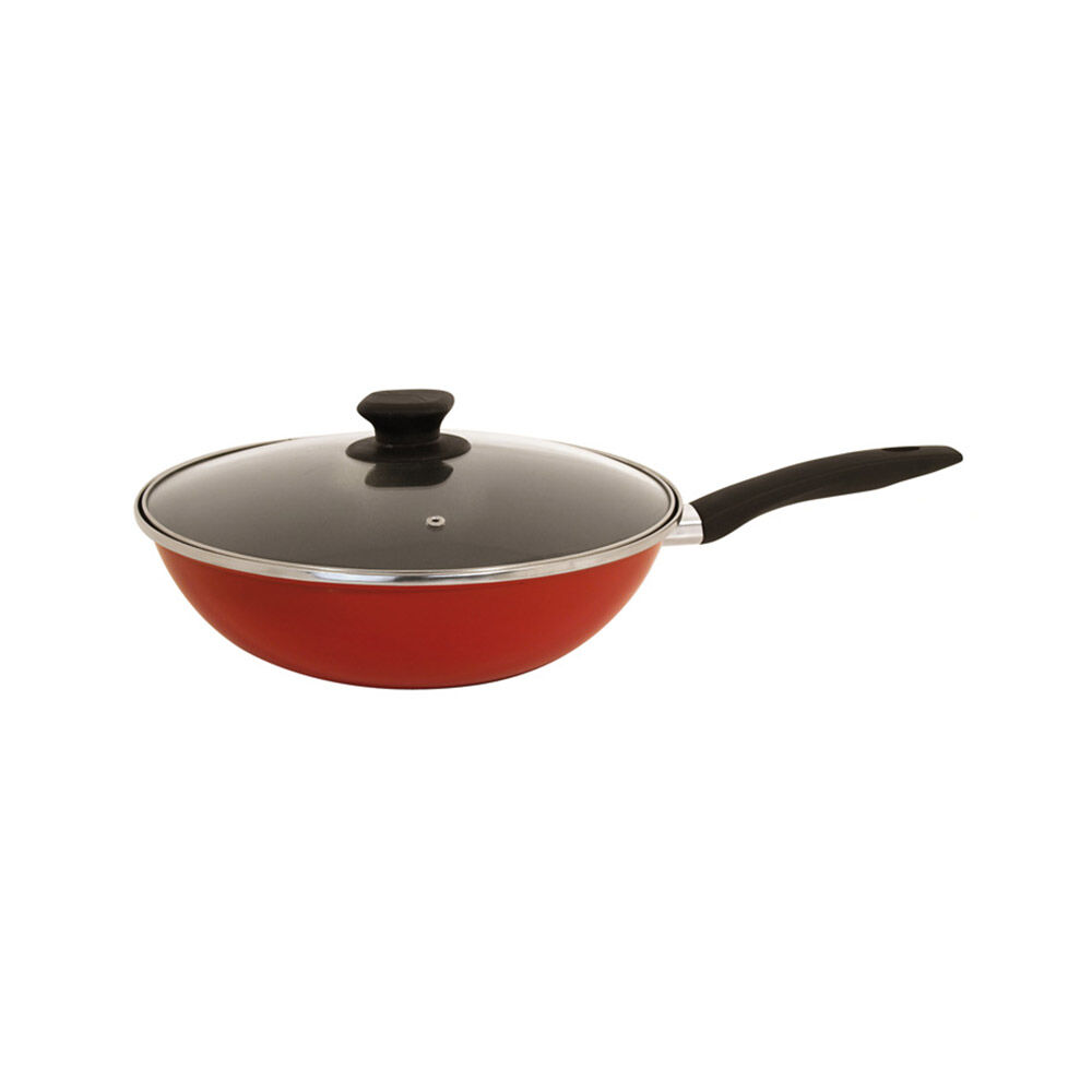 Cacerola Magefesa Wok Coral / 30 Cm image number 0.0
