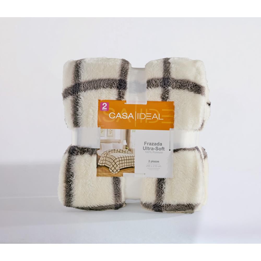 Frazada Casaideal Cuadrille / 1.5 Plazas image number 3.0