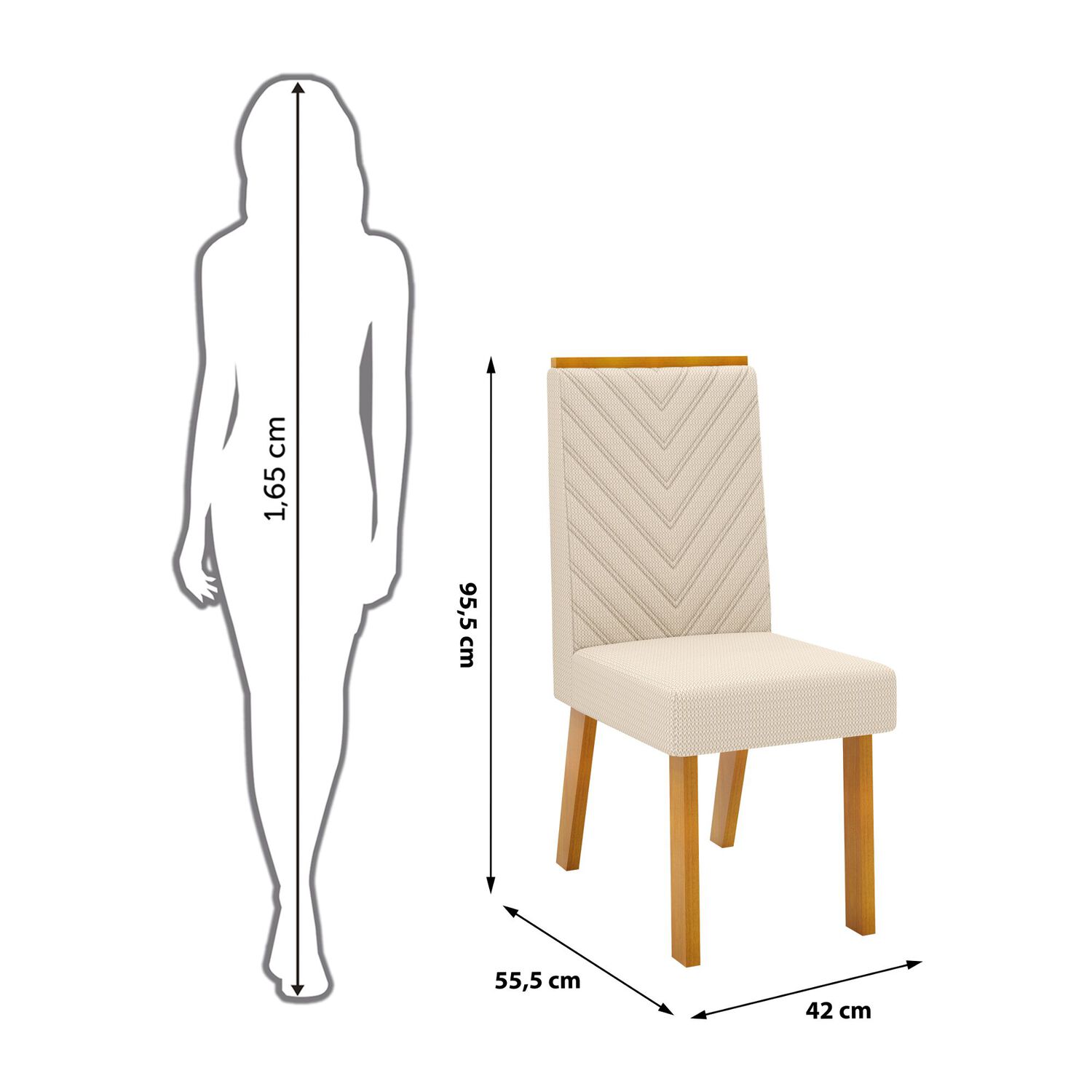 Juego De Comedor Di Poretti Design Liz / 6 Sillas image number 2.0