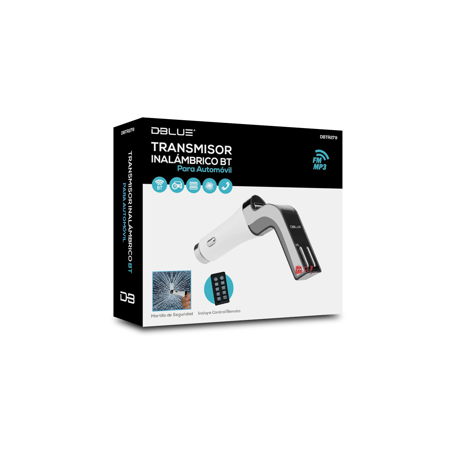 Transmisor Fm Bluetooth Manos Libres Con Martillo - Ps image number 2.0