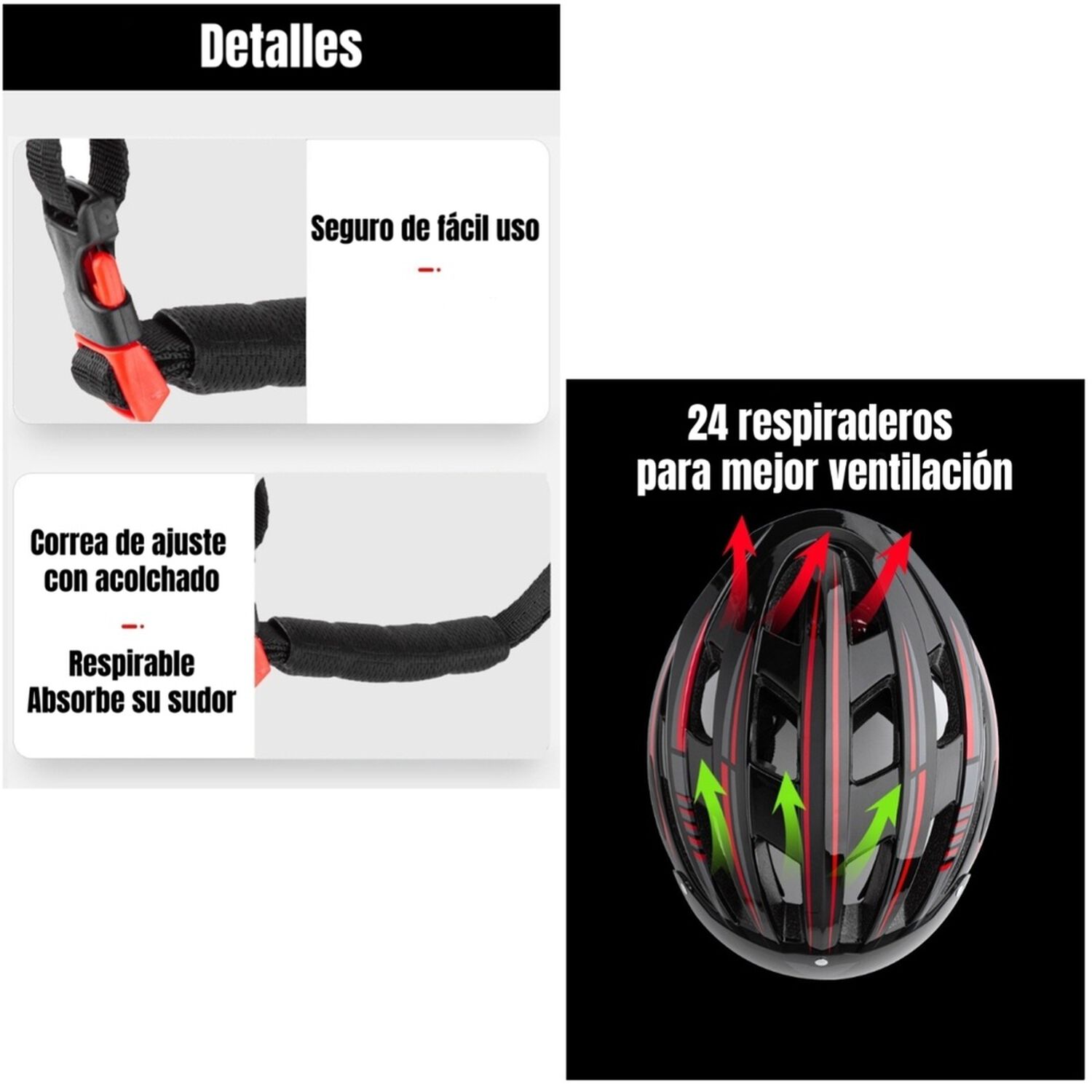 Casco Bicicleta Con Mica Facial Magn&eacute;tica Rojo Model 1 image number 5.0