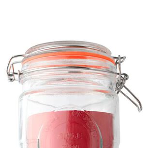Frasco Tapa Vidrio 1400ml Contenedor Multiuso Allegra