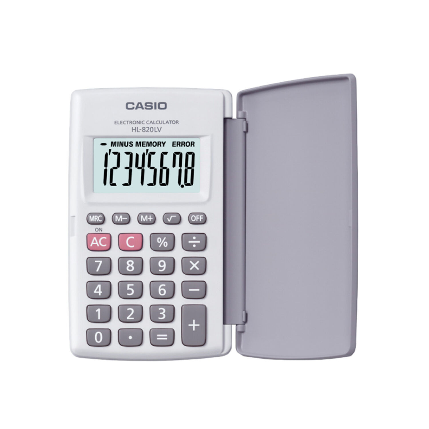 Calculadora Bolsillo Casio Hl820lv Blanca image number 0.0