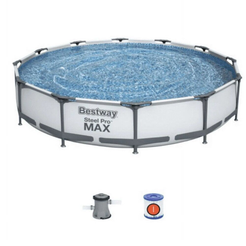 Piscina Estructural 305 X 76 Cm Bestway Con Bomba 4678 L image number 0.0