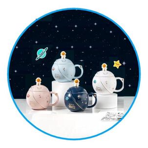 Tazón Astronauta Space Walk Galaxy Kawaii