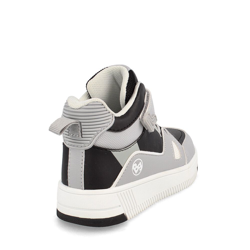 Zapatilla Ni&ntilde;o Bubblegummers Arnie Negro - Gris 30-33 image number 3.0