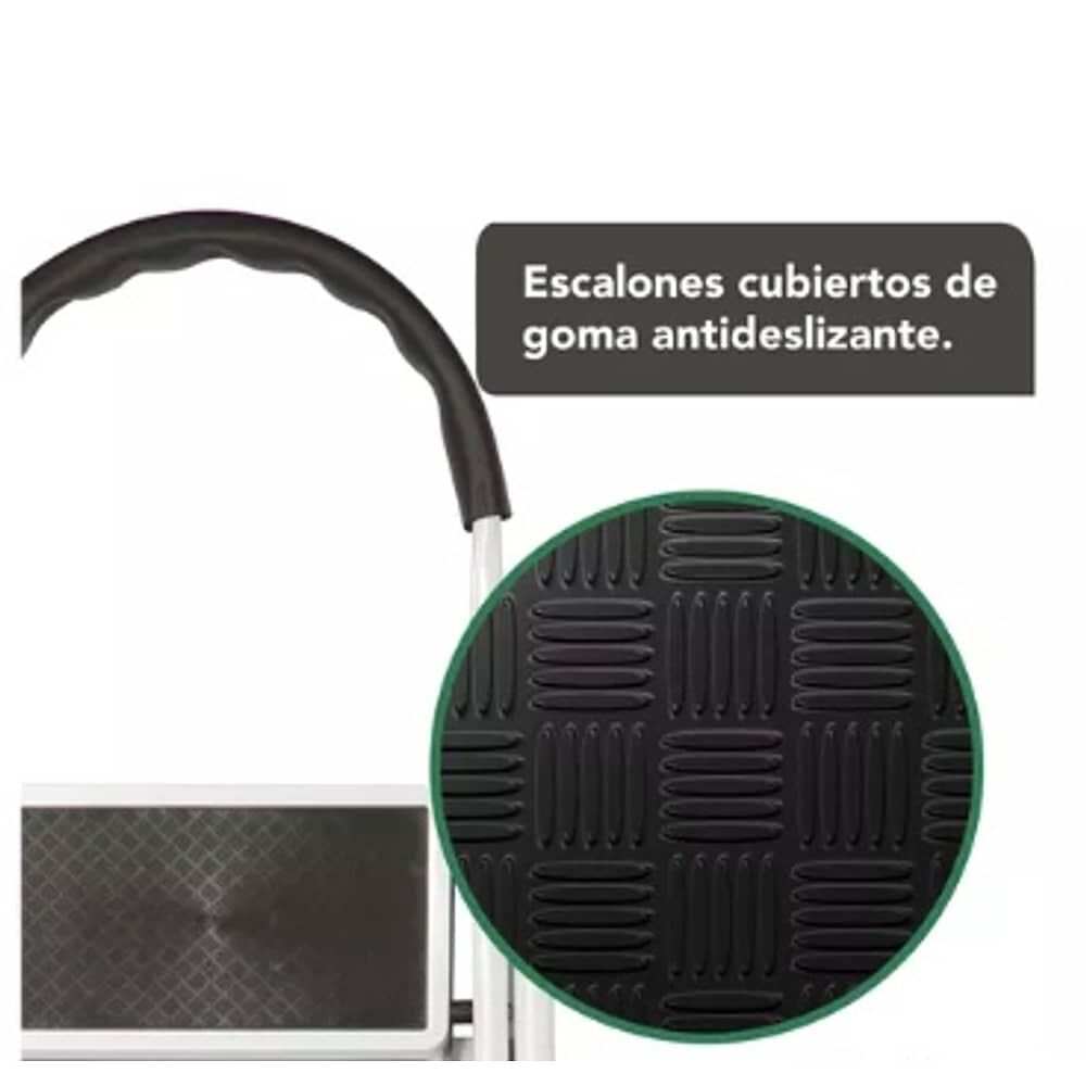 Escalera De Acero Tubular Tipo Tijera Plegable image number 4.0