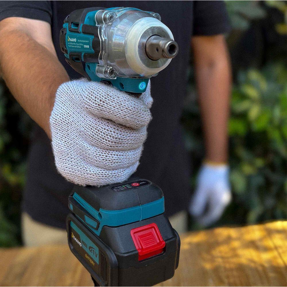 Llave De Impacto Inal&aacute;mbrica Dynamo 21v + 2 Baterias Y Acss image number 2.0