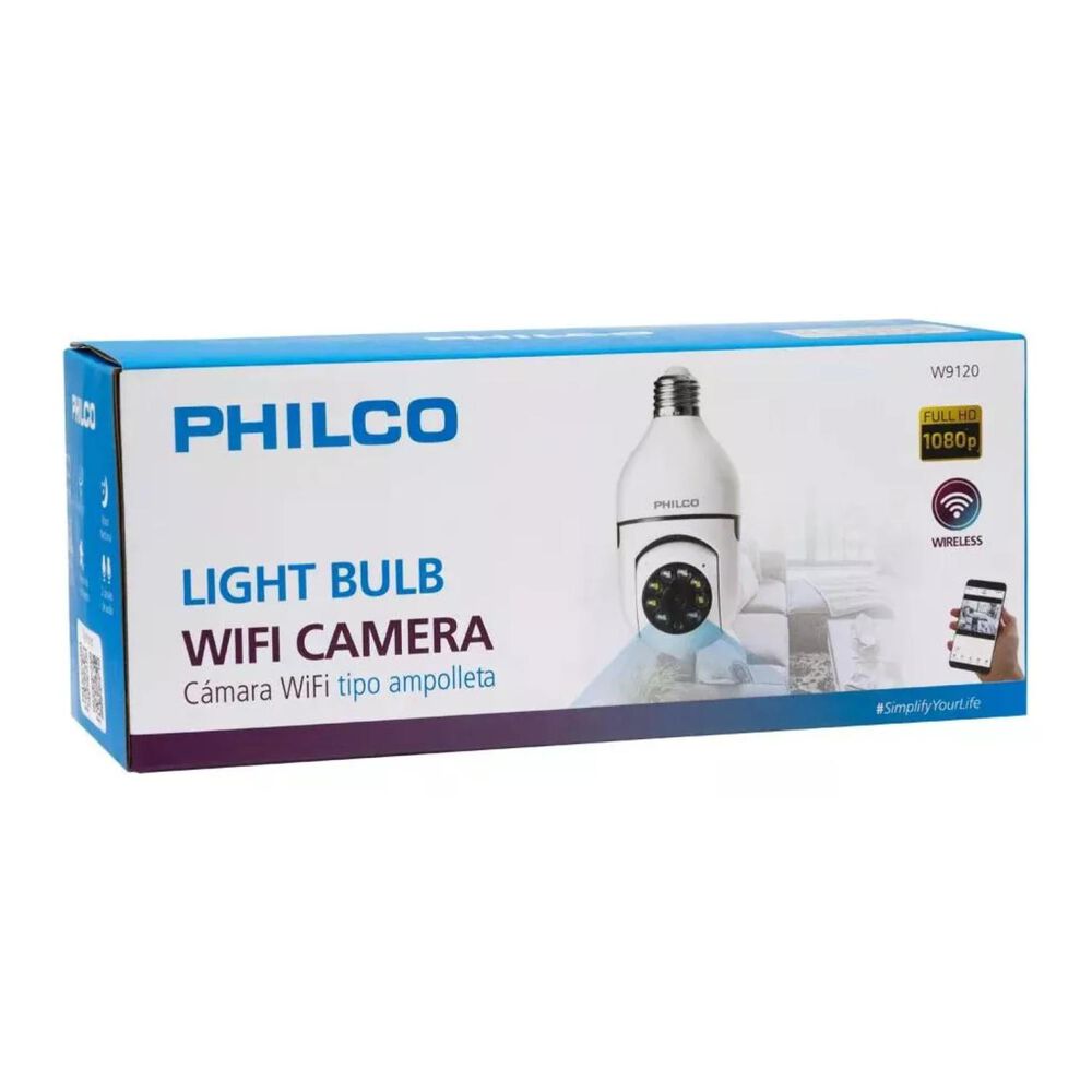 Camara De Seguridad Wifi Tipo Ampolleta Vn Hd Cw9120 image number 3.0