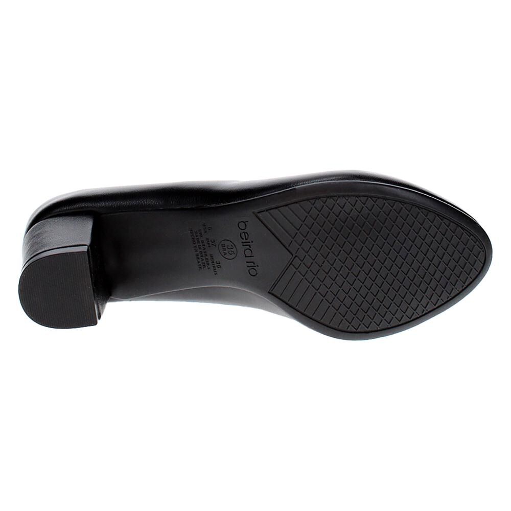Zapato De Vestir Mujer Beira Rio Negro image number 5.0