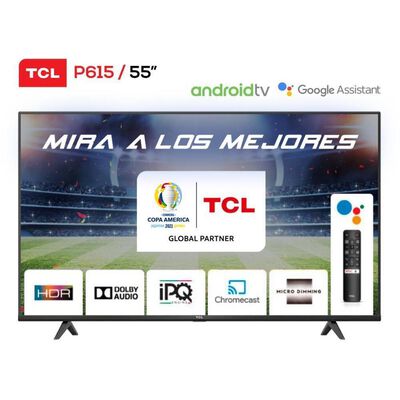 Led TCL 55P615 / 55'' / Ultra HD / 4K / Smart Tv
