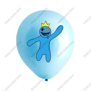 Pack Globos Decorativos De L&aacute;tex Rainbow Friends