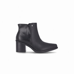 Botin Mujer Negro/snake Irene 734 Piccadilly