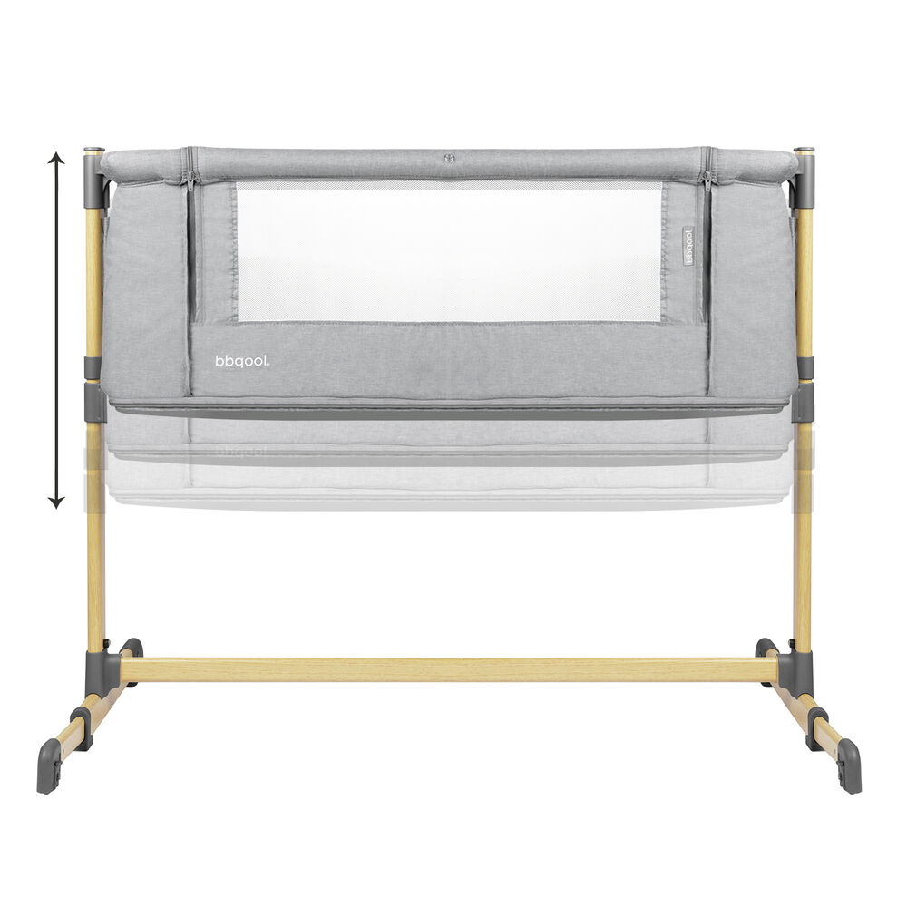 Cuna Colecho Aura Grey + Colch&oacute;n image number 5.0