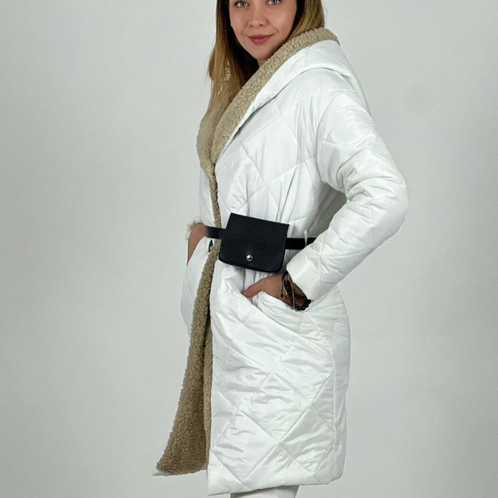 Parka Italiana Con Cinturón image number 6.0