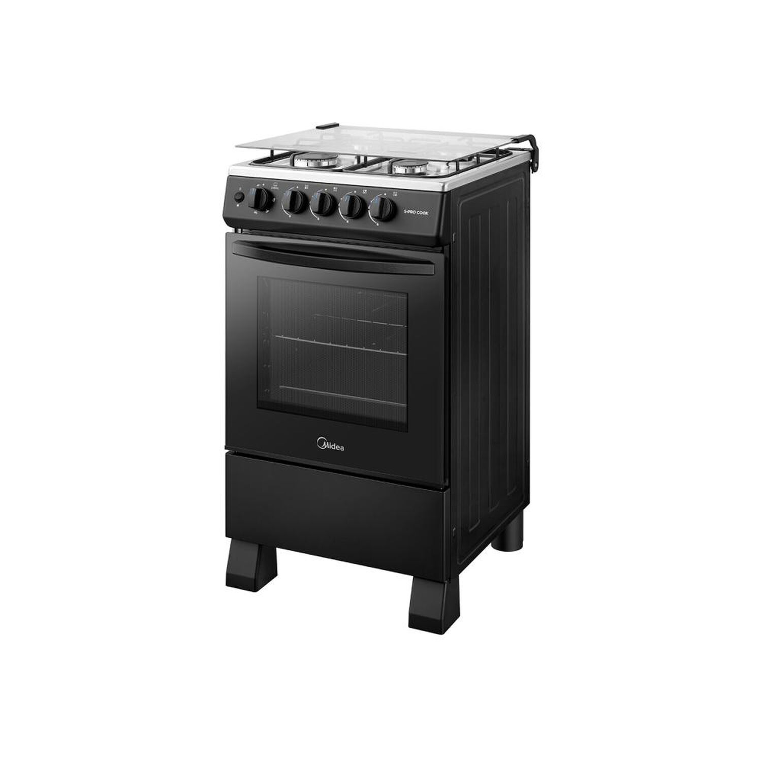 Cocina A Gas Midea MFO-MG20TCSSLBK / 4 Quemadores image number 4.0
