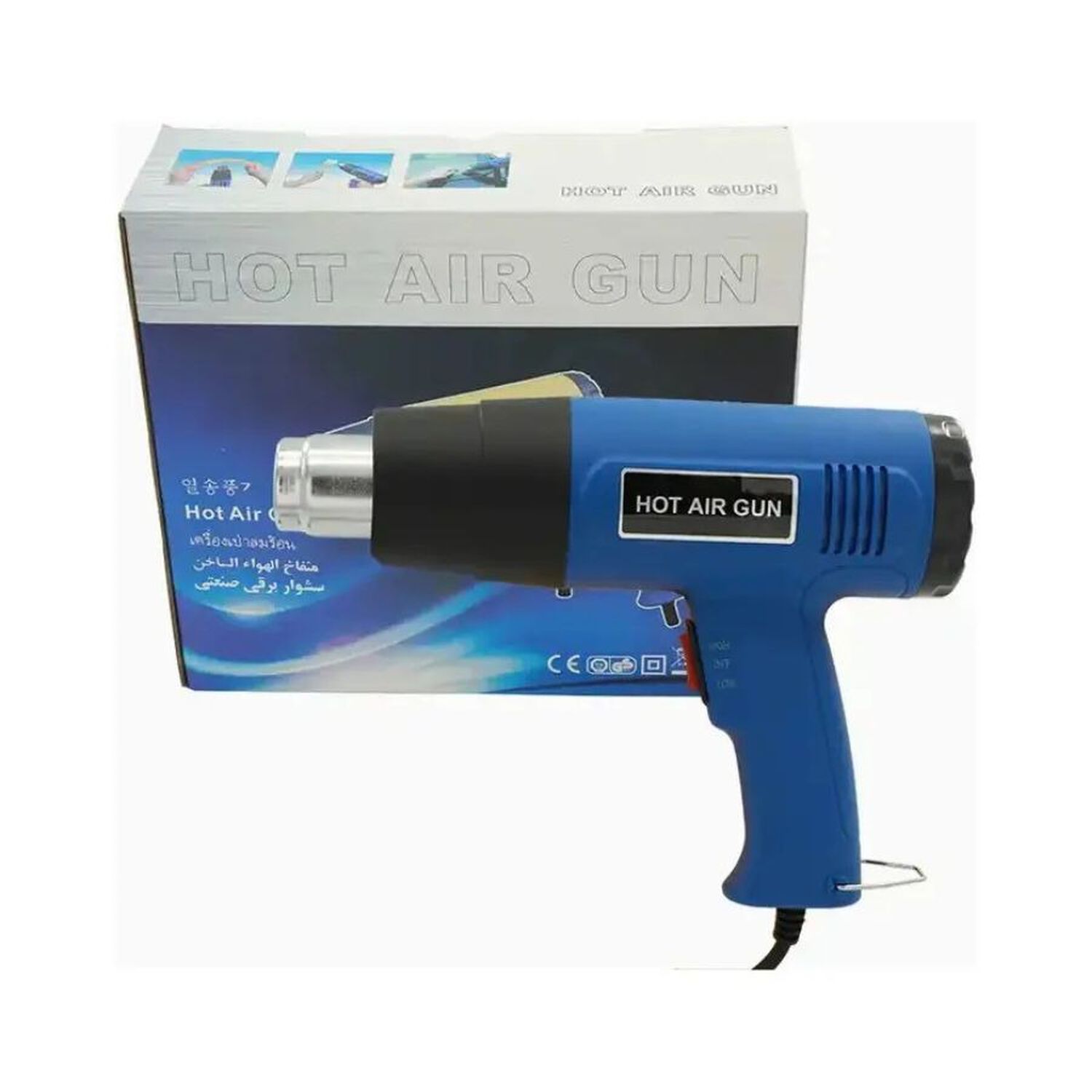 Pistola De Calor Industrial 2000w Irm Profesional image number 4.0