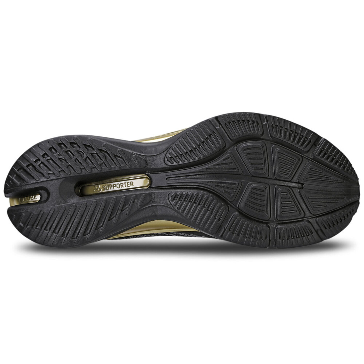 Zapatilla Hombre Lusion Negro/dorado Olympikus image number 2.0
