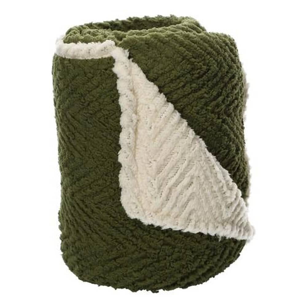 Frazada Andes Chiporro Espiga Verde 2 Plaza image number 3.0