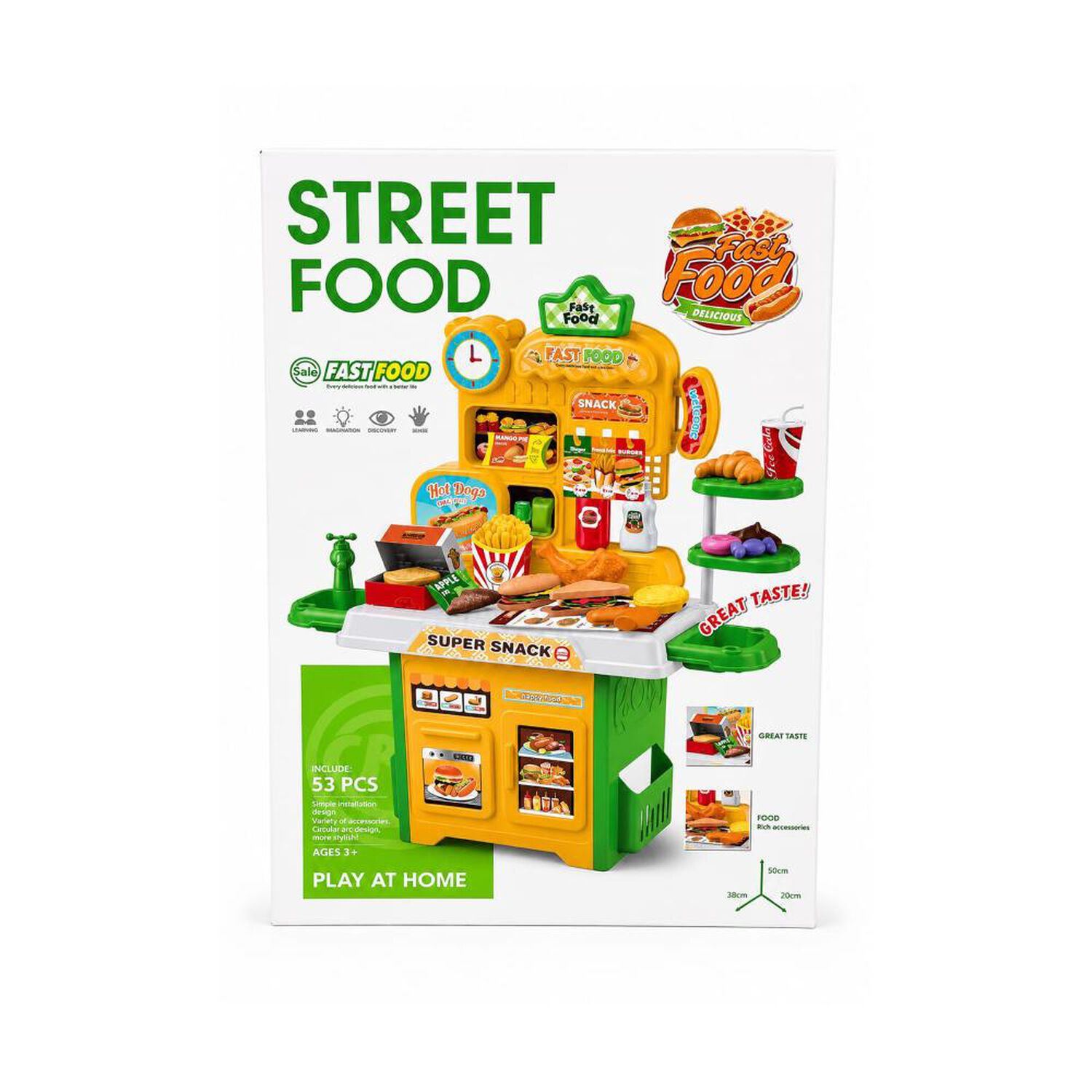 Roleplay Set De Doctor, Cocina, Postres Y Street Food Ass image number 6.0