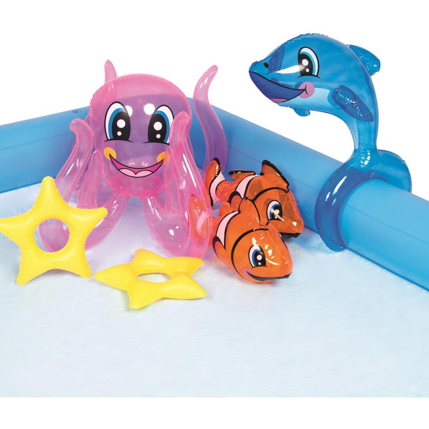 Centro De Juegos Inflable Bestway Acuario Fant&aacute;stico image number 2.0