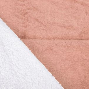 Plumon Coral Sherpa 2 Plazas Rosa