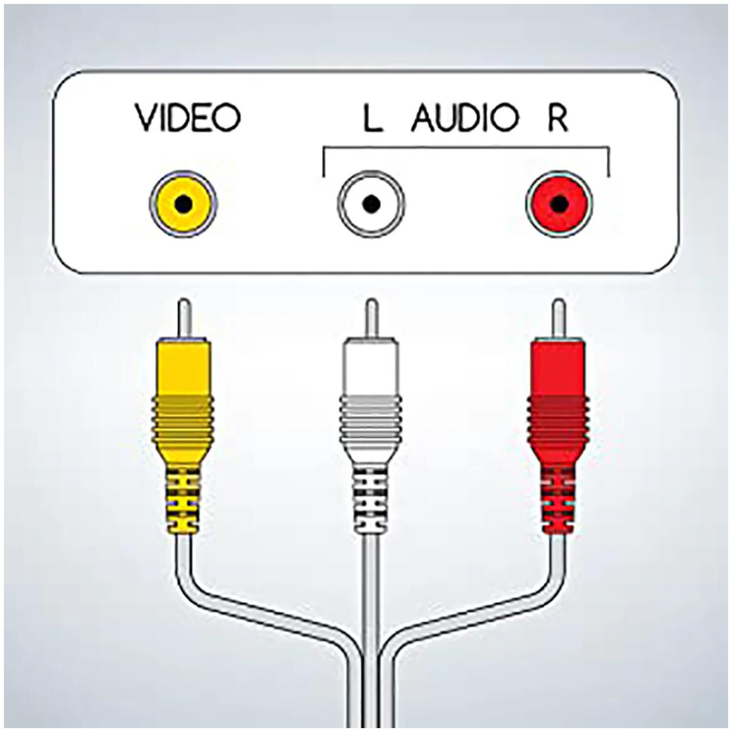 Cable Estereo 3 Rca A 3 Rca 180cm Negro image number 4.0