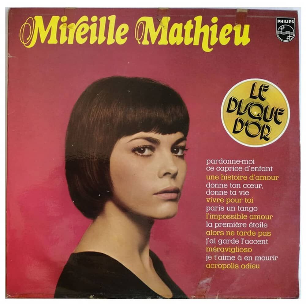 Mireille Mathieu - Le Disque D'or | Vinilo Usado image number 0.0