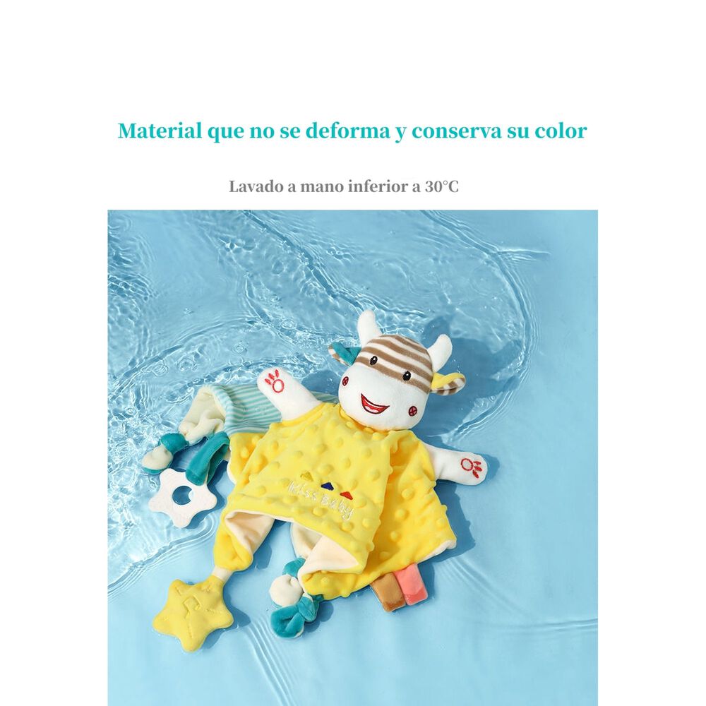 Peluche De Apego Sensorial Algod&oacute;n Elefante Lubabycas image number 10.0