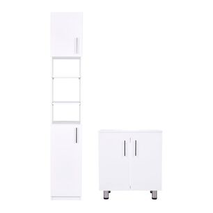 Combo Ba&ntilde;o Cic / Vanitorio+ Estante Organizador