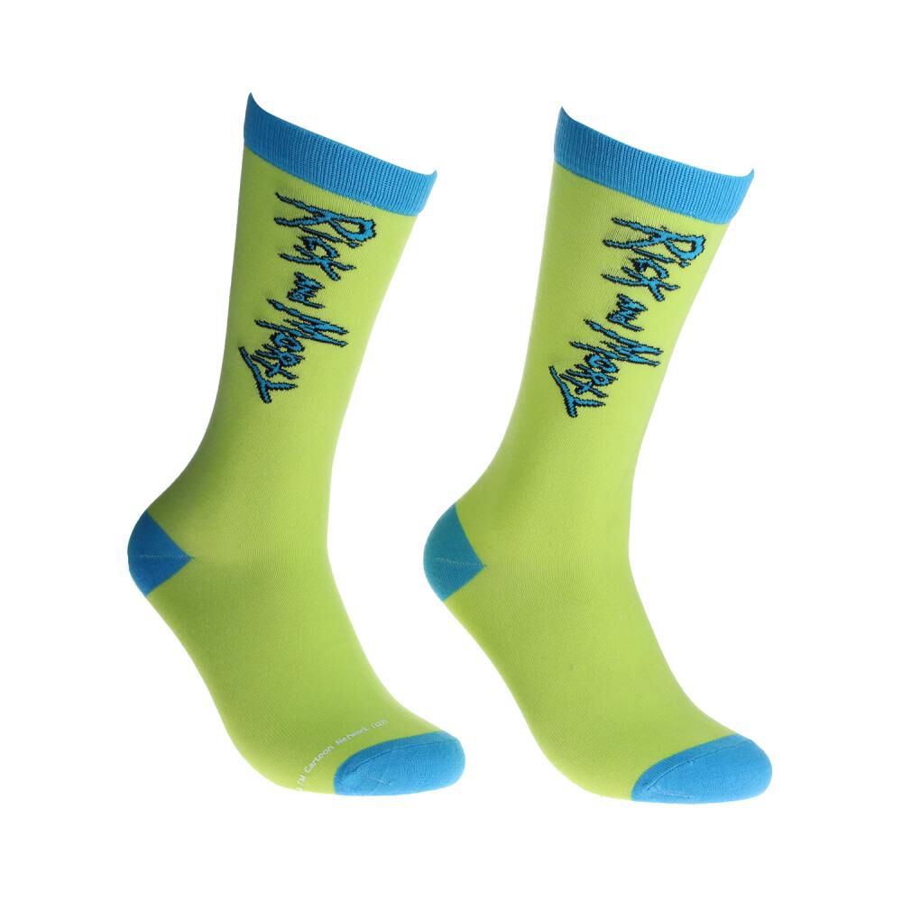 Pack Calcetines Mujer Largo Green Rick And Morty / 2 Pares image number 2.0