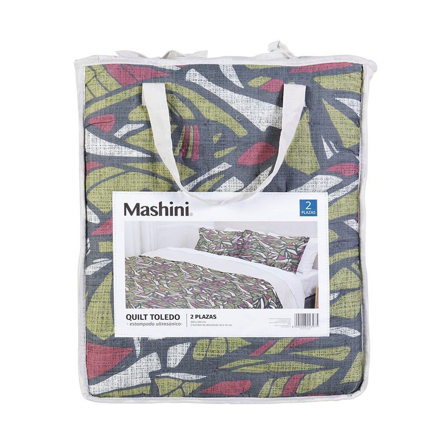 Quilt Toledo Est. Mashini 2 P Stone image number 3.0