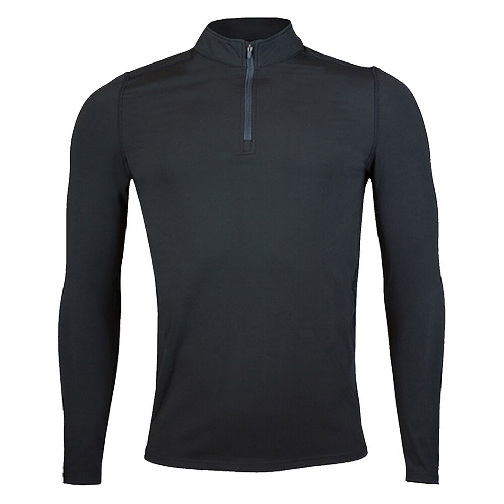 Polera Micropolar Primera Capa Con Cierre Chilla Hombre image number 0.0