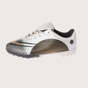 Zapatilla Baby Futbol Plateado Pand-g Art. 3pg229416silver