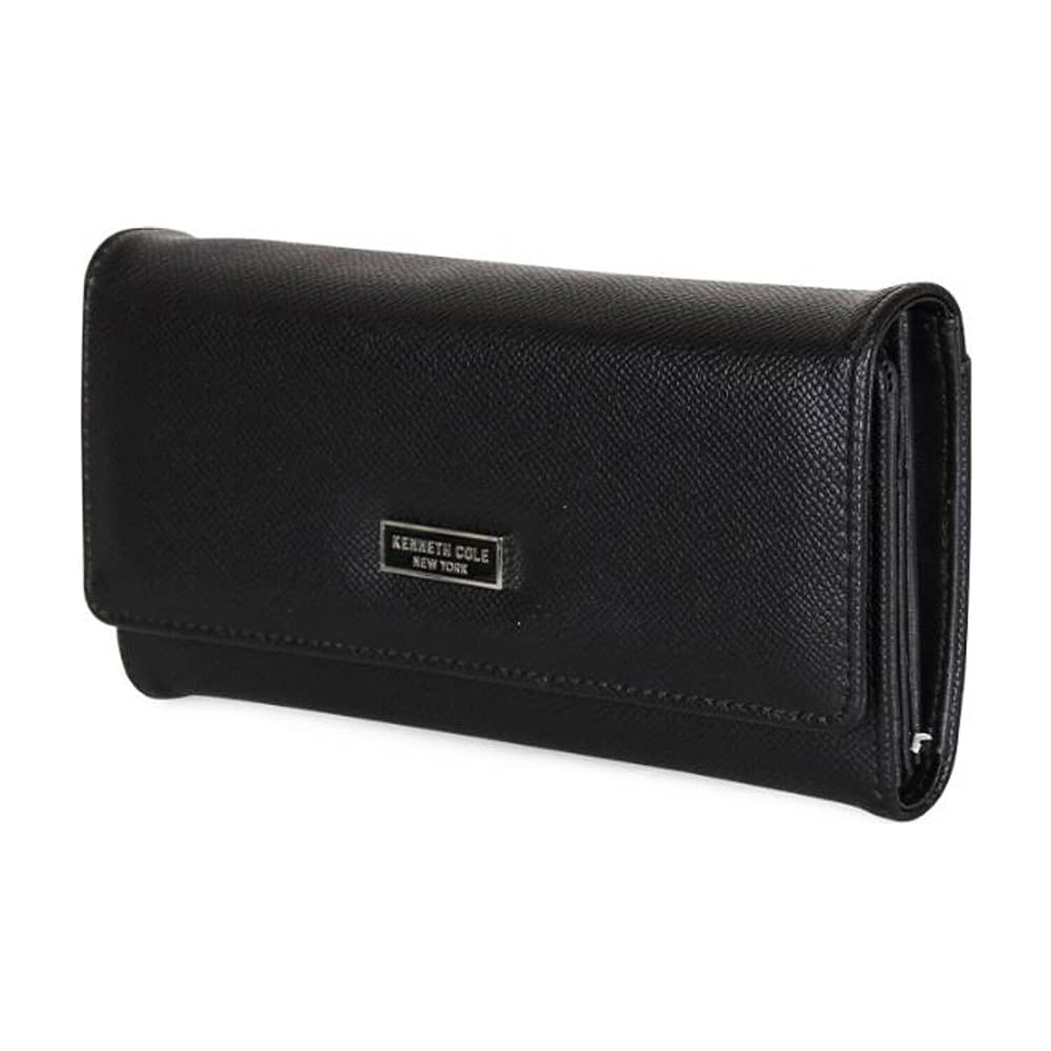 Billetera Mujer Flap-bessie Negra Kenneth Cole image number 2.0