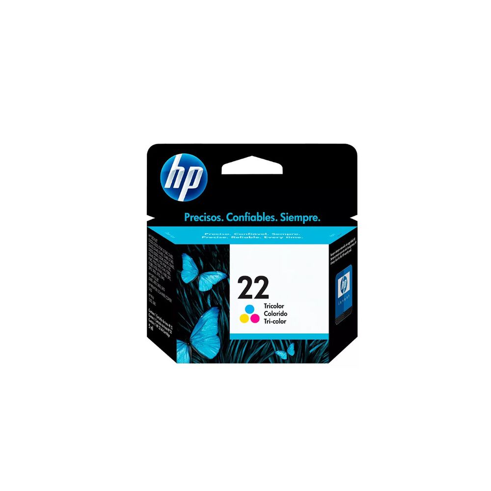 Cartucho Hp 22 Tricolor Original image number 0.0