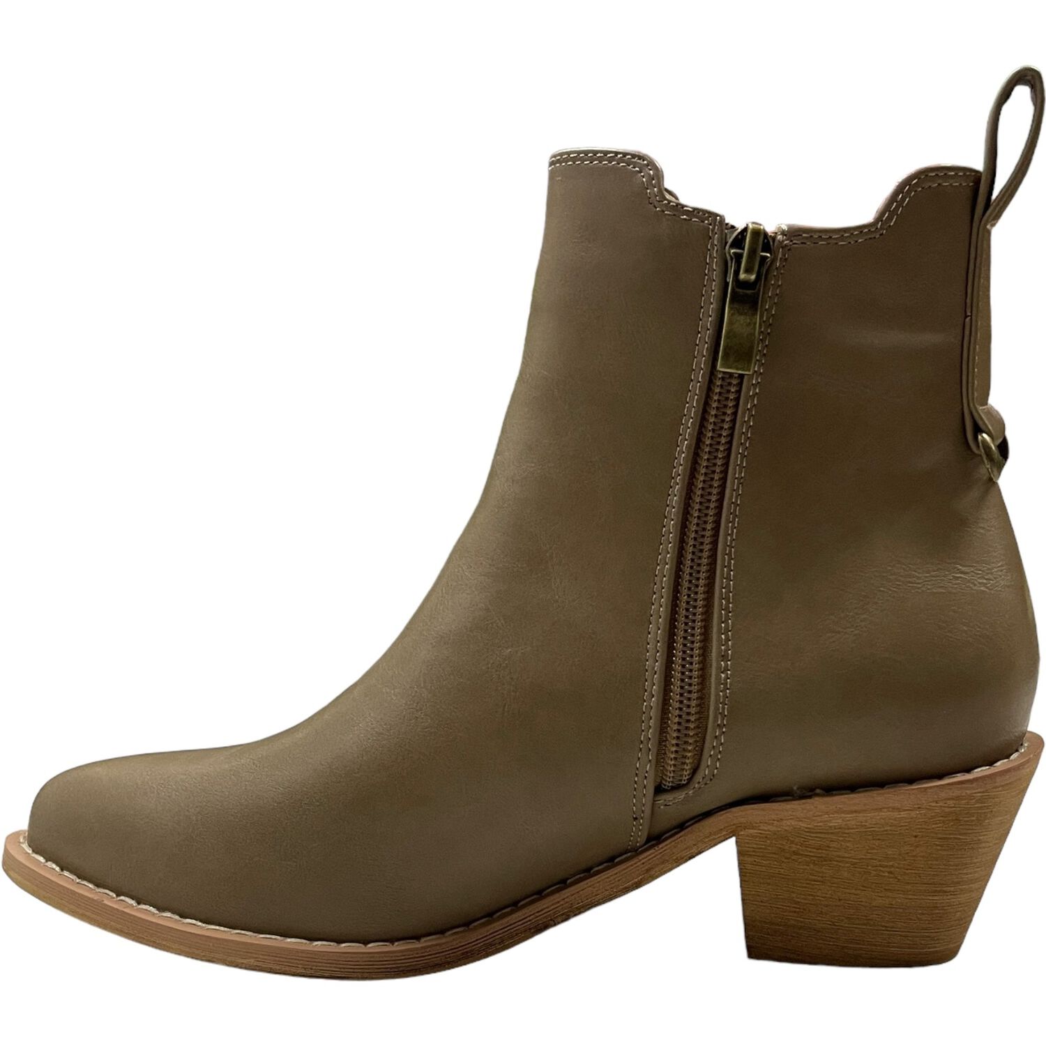 Botin Mujer Caf&eacute; Lax Detogni image number 1.0