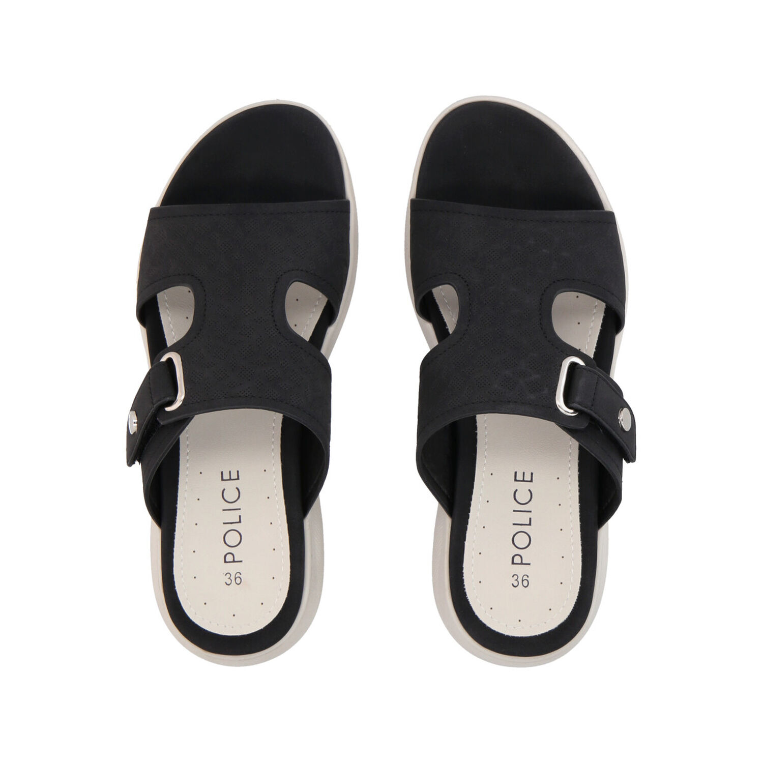 Sandalia Mujer Negro Plataforma Alexa Police image number 1.0