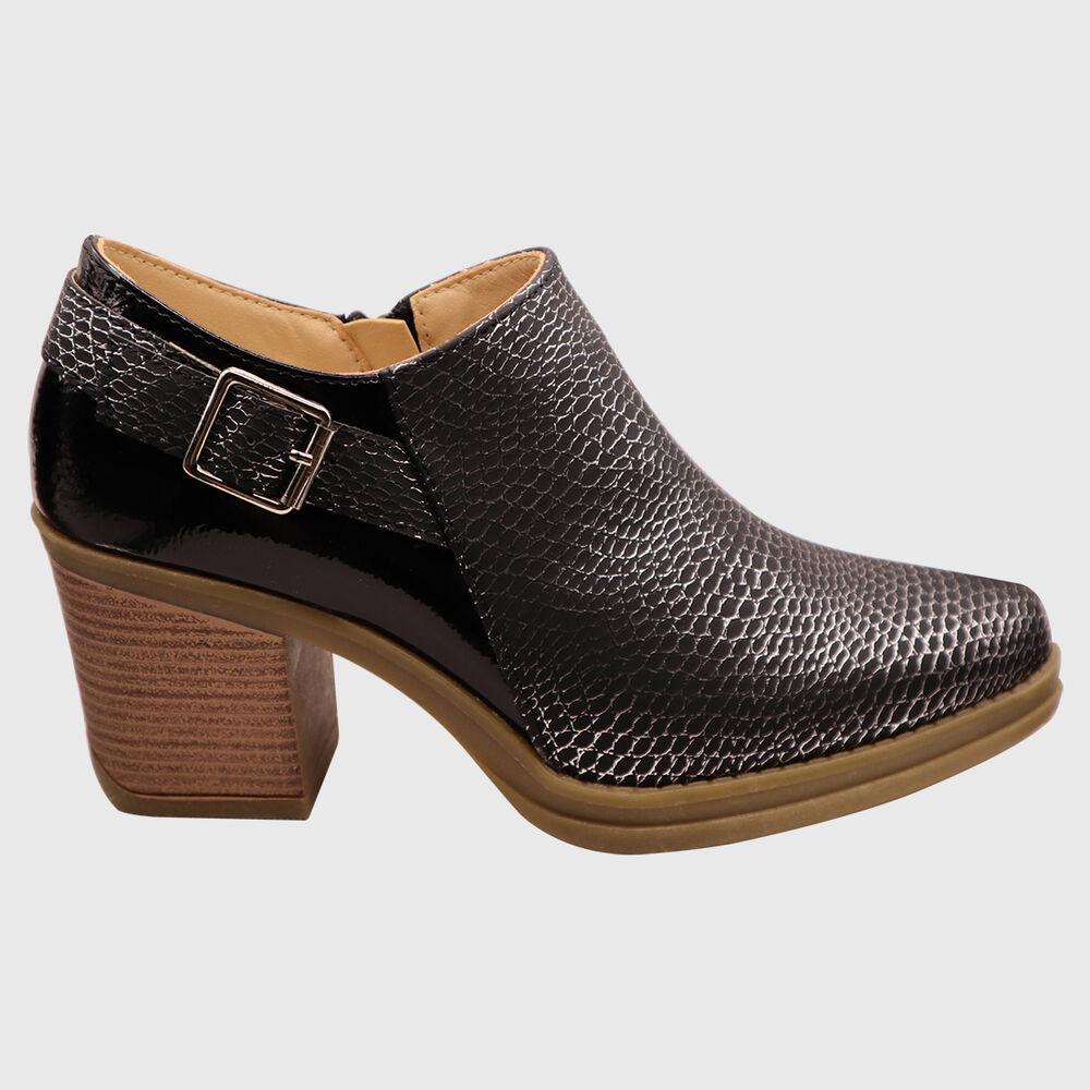 Botin Hebilla Negro image number 2.0