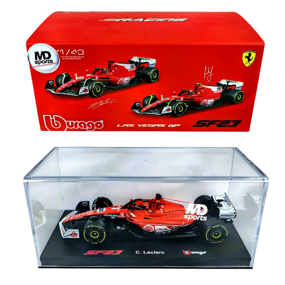Auto F1 Ferrari Sf23 Las Vegas Burago 1:43 image number 1.0