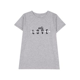 Polera Estampada Manga Corta Cuello Redondo Mujer Freedom
