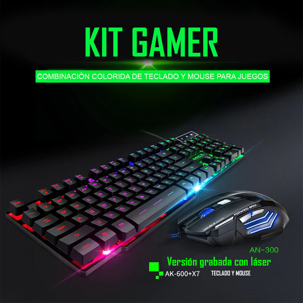 Kit Gamer Mouse + Teclado Imice Premium An300 image number 1.0