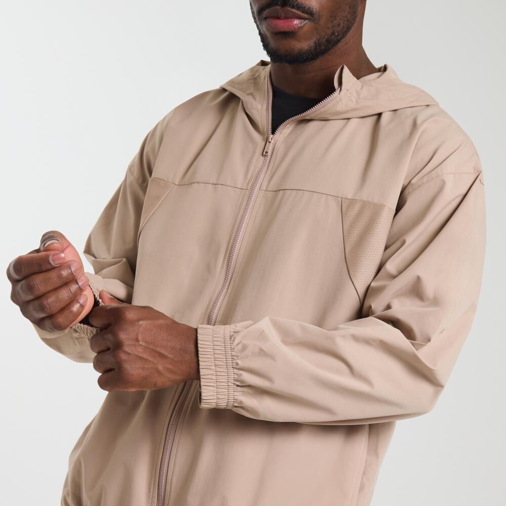 Chaqueta Deportiva Cuello Alto Con Capucha Hombre Wetland image number 4.0